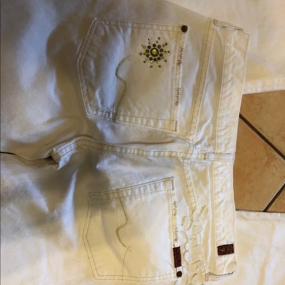 7 for all Man kind Women’s embroidered jeans 31 - Picture 5 of 8